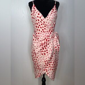 NWT BCBGENERATION wrap style sleeveless dress